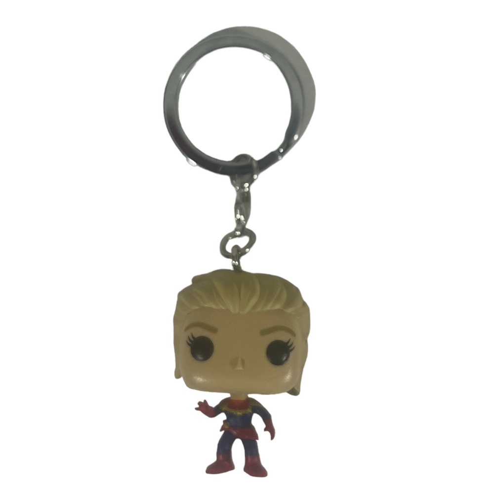 Funko Pocket Pop! Marvel Mystery Captain Marvel Bobblehead Key Chain 2017